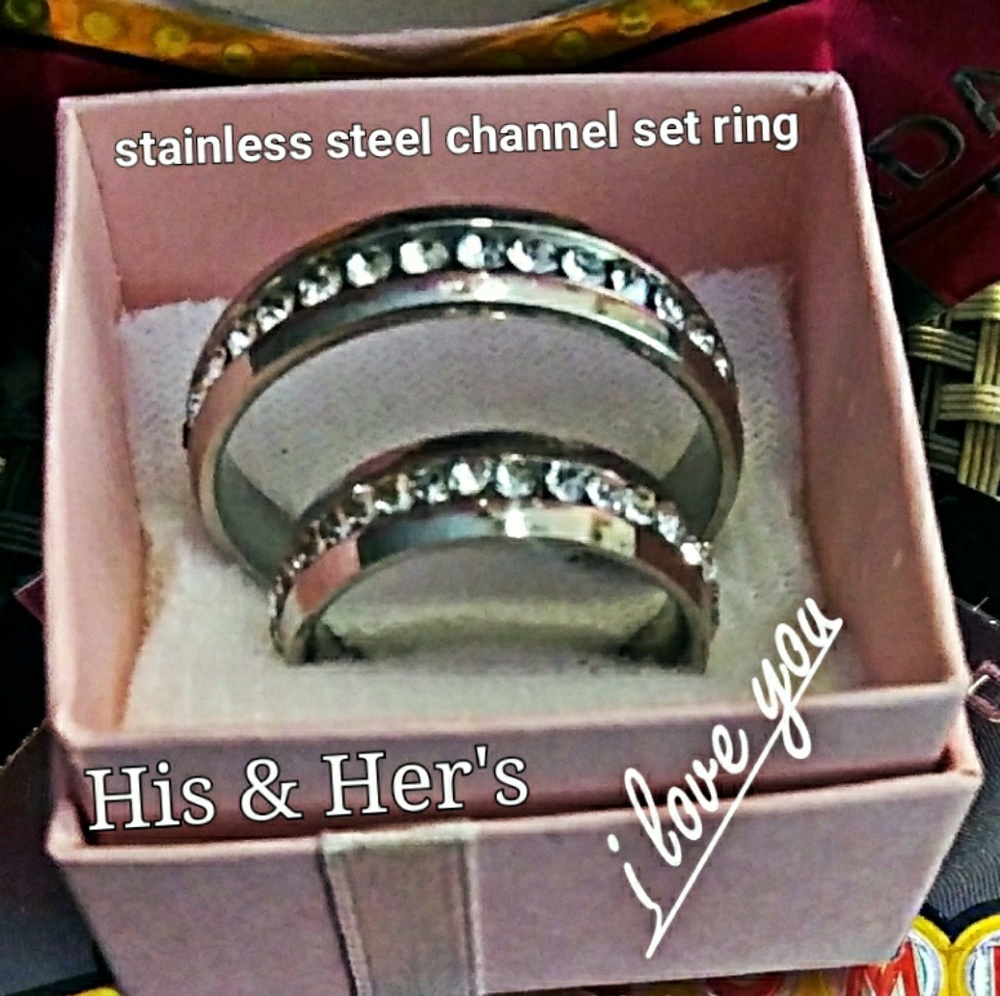 Wedding set his & hers